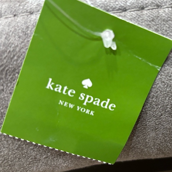 Kate Spade Makeup Travel Case 2 clear zipper compartments folds blue w… - Picture 15 of 16